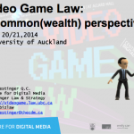 Video Game Law talk to the University of Auckland (& beyond)