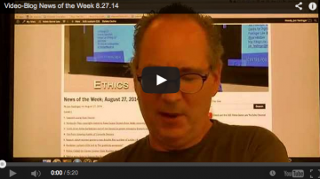 Video-Blog; News of the Week August 27, 2014