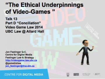Week 13 – 11/26/14: “The Ethical Underpinnings of Video-Games”