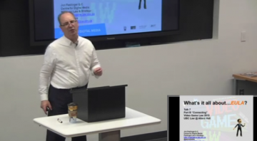 Class 7 – 10/28/15: “What’s it all about…EULA?” & Jim Alam/Rob Edgar