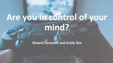 Class 5 – 10/10/18; “Connecting Ourselves: Gamer Vulnerability in Virtual Realities” + ” Are You in Control of Your Mind?”