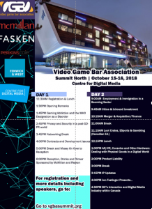 Talk at VGBA North; October 16, 2018