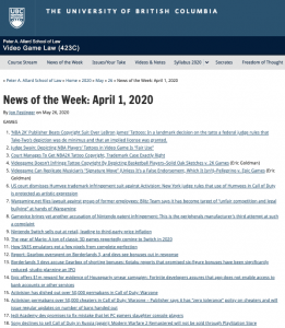 News of the Week: April 1, 2020