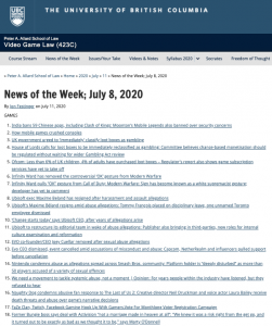 News of the Week; July 8, 2020