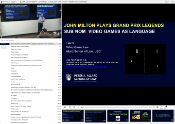 Class 3 – 9.21.22 “John Milton Plays Grand Prix Legends”